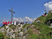 In Cornagera (1311 m) ad anello con Messa in vetta – 2giu23  -  FOTOGALLERY